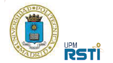 Logo universidad Politécnica de Madrid - RSTI